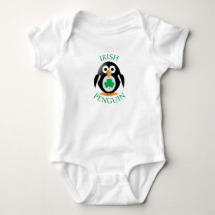 Body Para Bebé pingüino irlandés