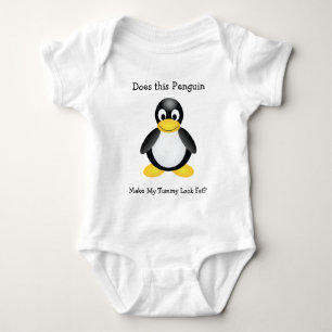 Body Para Bebé Pingüino juguetón
