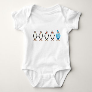 Body Para Bebé Pingüino tux