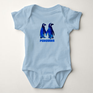 Body Para Bebé Pingüinos