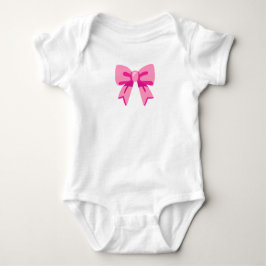 Body Para Bebé Pink Bow