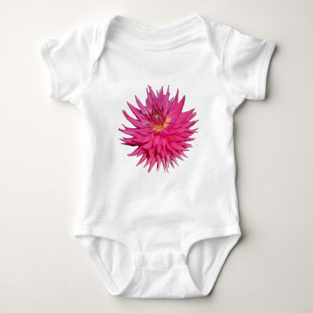 Body Para Bebé Pink Dahlia (Anverso)