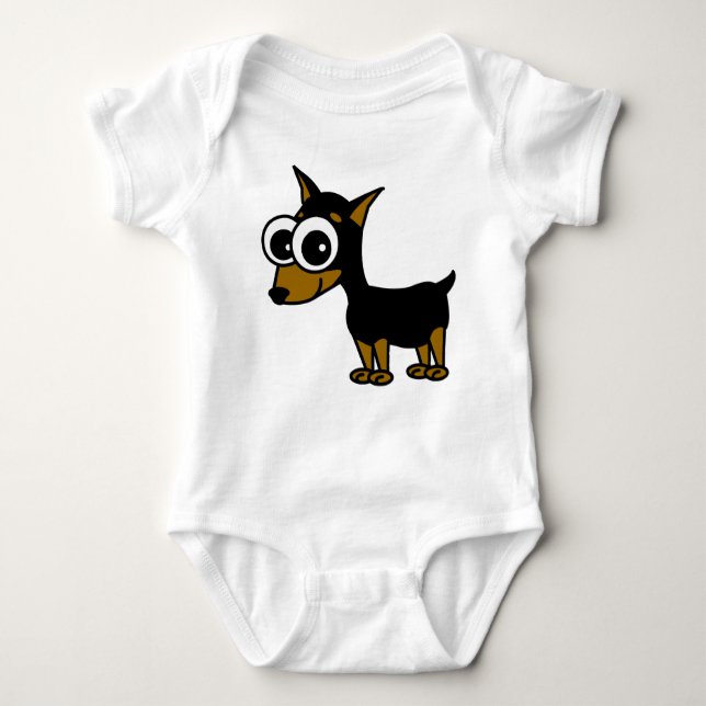 Body Para Bebé Pinscher miniatura (Anverso)
