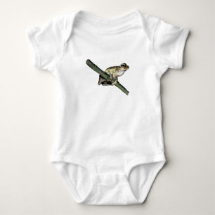 Body Para Bebé Pintura al óleo de ranita, Bodysuit de bebé
