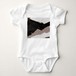 Body Para Bebé Pintura de medios mixtos, diseño abstracto minimal