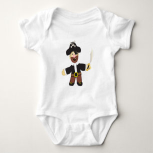 Body Para Bebé Pirata Cute