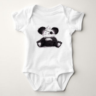 Body Para Bebé Pirata de la panda de Mei Mei