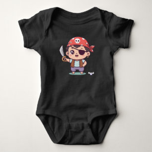 Body Para Bebé Pirata Kawaii Be