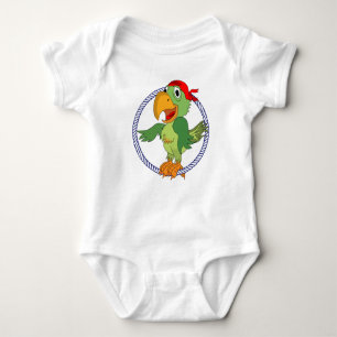 Body Para Bebé Pirate Parrot Nautical Print