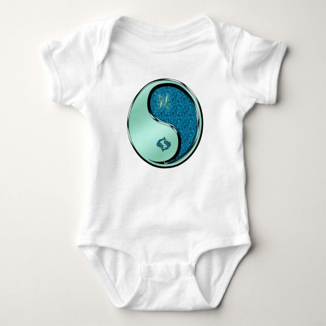 Body Para Bebé Piscis (Anverso)