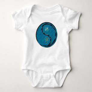 Body Para Bebé Piscis y Rata de Agua