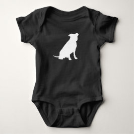 Body Para Bebé Pit Bulldog Baby Shower Género Neutral Pitbull