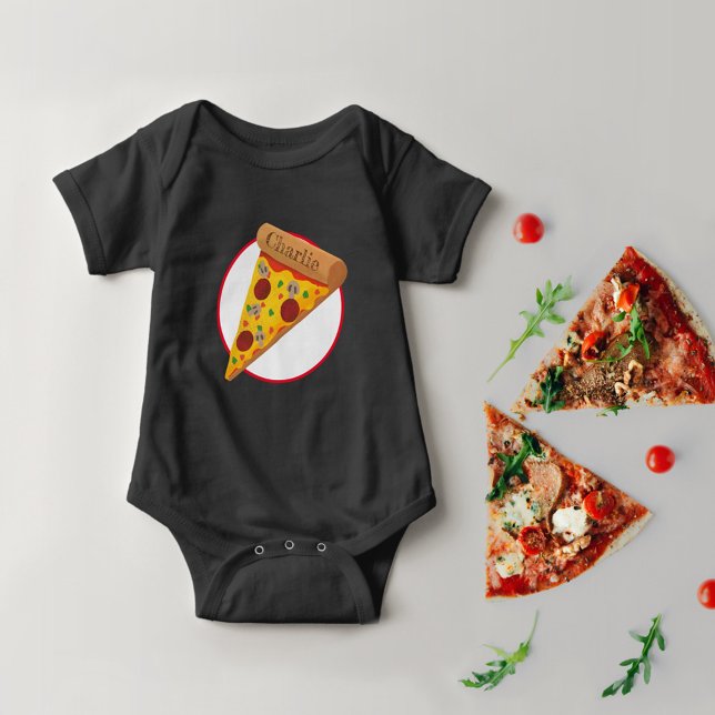 Body Para Bebé pizza de Pepperoni (Subido por el creador)