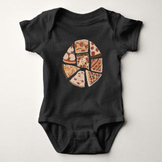 Body Para Bebé Pizza del mundo - Traje para bebés