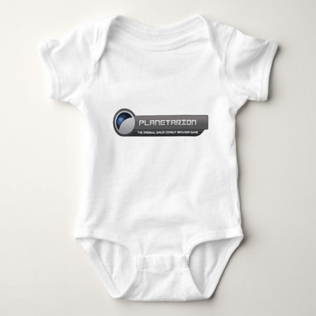 Body Para Bebé Planetarion Babywear (Anverso)