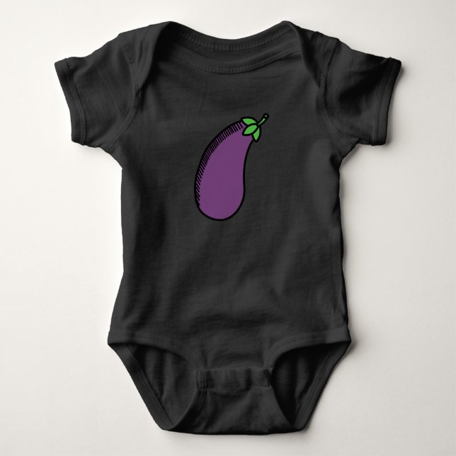 Body Para Bebé Planta de huevos (Anverso)