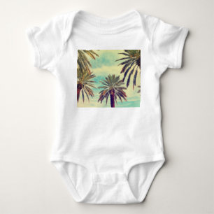 Body Para Bebé Plantación De Palm Sunny: Oasis Cultivado.