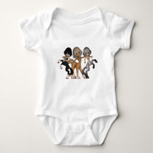 Body Para Bebé Plantilla de Creeper Infantil - Personalizada