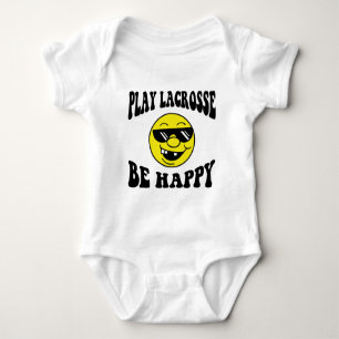 Body Para Bebé Play Lacrosse Be Happy