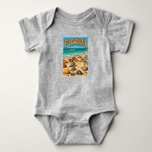Body Para Bebé "Playa de Florida" Bebé