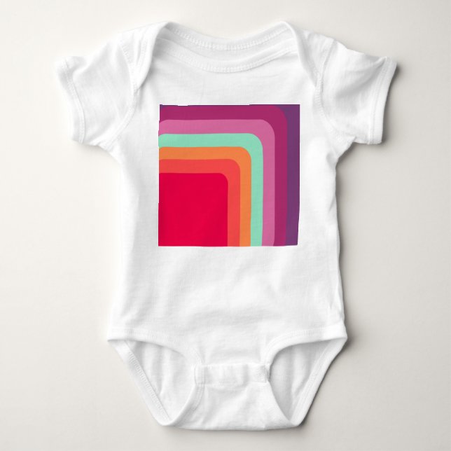 Body Para Bebé Plazas de los años 1970 (Anverso)