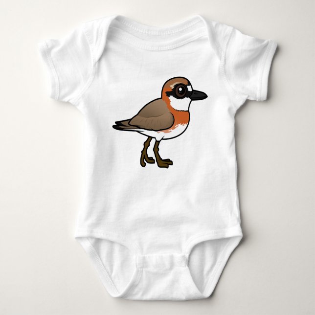 Body Para Bebé Plover Siberiana Birdorable (Anverso)
