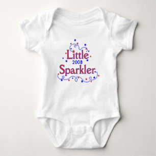Body Para Bebé Poca camiseta del Sparkler