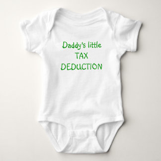 Body Para Bebé Poca DEDUCCIÓN FISCAL del papá