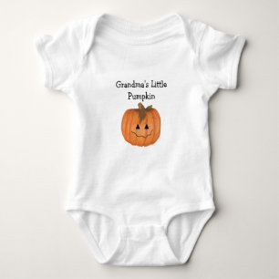 Body Para Bebé Poco mono de la calabaza de la abuela