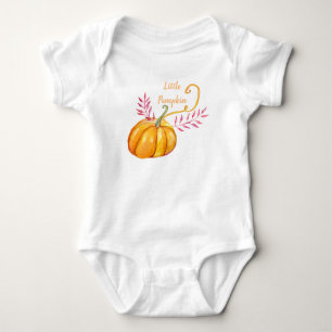 Body Para Bebé Poco mono del bebé de la calabaza