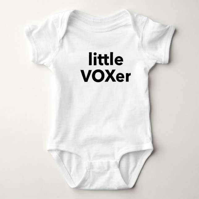 Body Para Bebé Poco VOXer (Anverso)