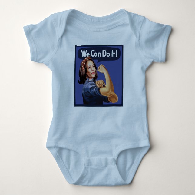 Body Para Bebé Podemos hacerlo - Kamala 2024 BABY Bodysuit (Anverso)