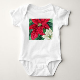 Body Para Bebé Poinsettia