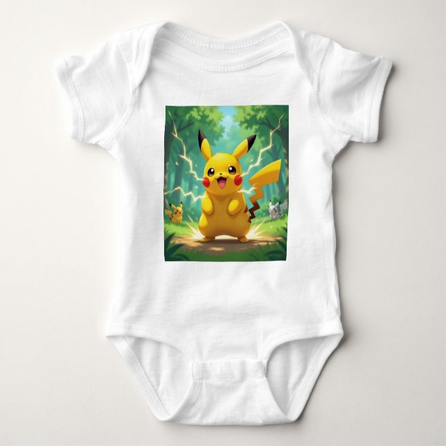 Body Para Bebé Pokémon und seine Treue Freunde (Anverso)