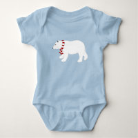 Polar Bear Baby Bodysuit