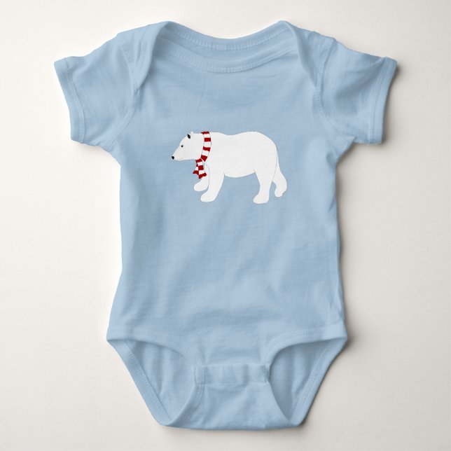 Body Para Bebé Polar Bear Baby Bodysuit (Anverso)
