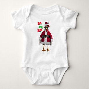 Body Para Bebé Pollo de Santa