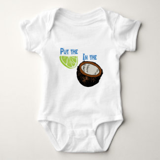 Body Para Bebé ¡Ponga la cal en el coco!