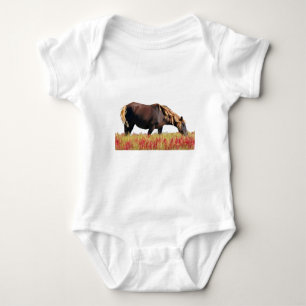 Body Para Bebé Pony de Chincoteague