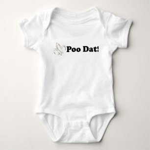 Body Para Bebé Poo Dat que Dat