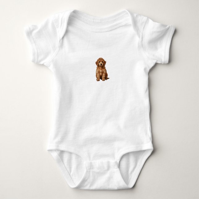 Body Para Bebé poodle (Anverso)