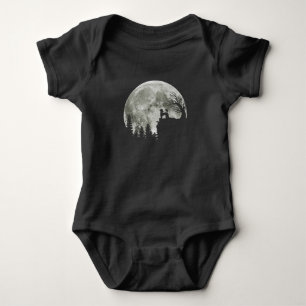 Body Para Bebé Poodle Sobre Regalo De Halloween De Montaña Para E