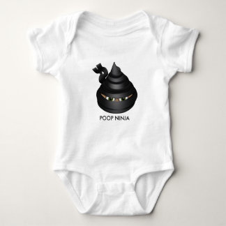 Body Para Bebé Poop Ninja Baby Bodysuit