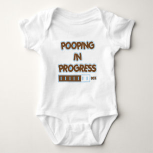 Body Para Bebé Pooping en curso
