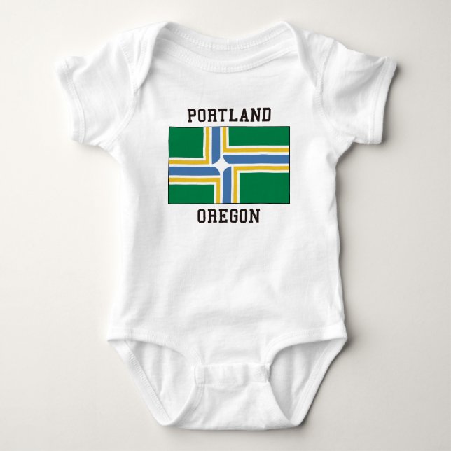 Body Para Bebé Portland Oregon (Anverso)