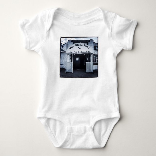 Body Para Bebé Potro de piedra (Anverso)