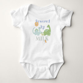 Body Para Bebé Powered by milk- dinosaur 