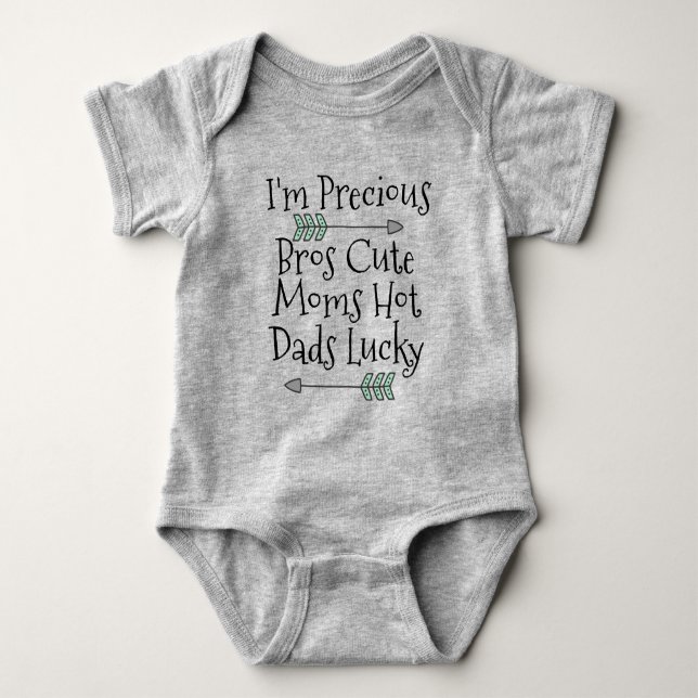 Body Para Bebé Precioso traje de bebé (Anverso)