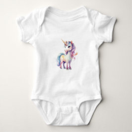 Body Para Bebé Precioso Unicornio Majestuoso, Regalo para Niñas
