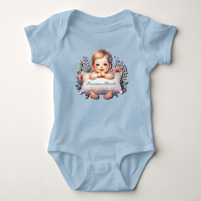 Body Para Bebé Precious Hands Baby Boy (Anverso)